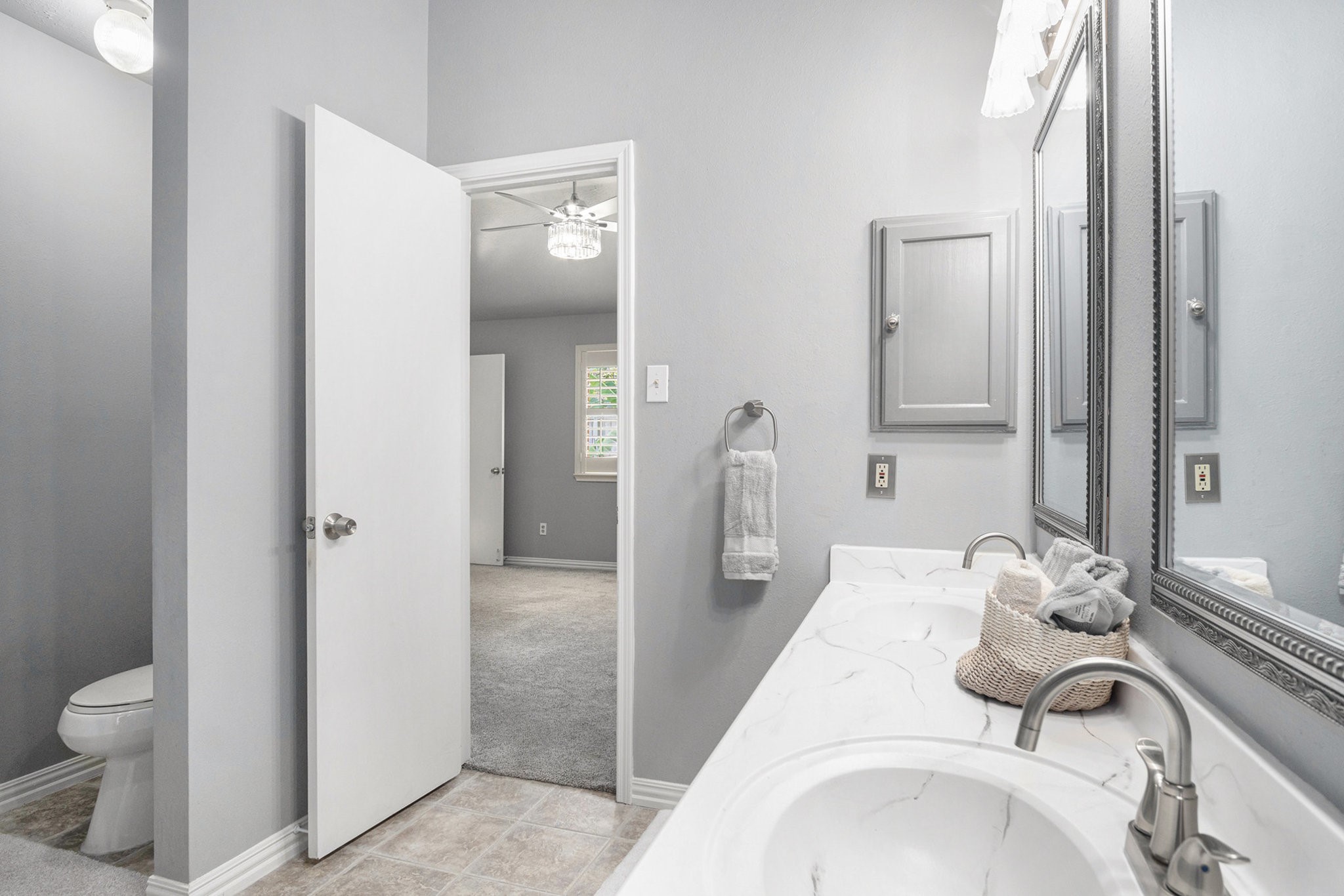 3315 Mourning Dove Drive Spring, TX 77388 - Photo 32 of 44 a bathroom with a sink toilet and shower