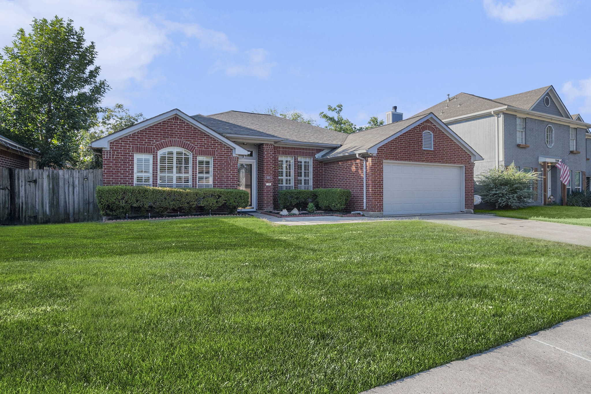3315 Mourning Dove Drive Spring, TX 77388 - Photo 43 of 44 a view of a brick house in front of a yard