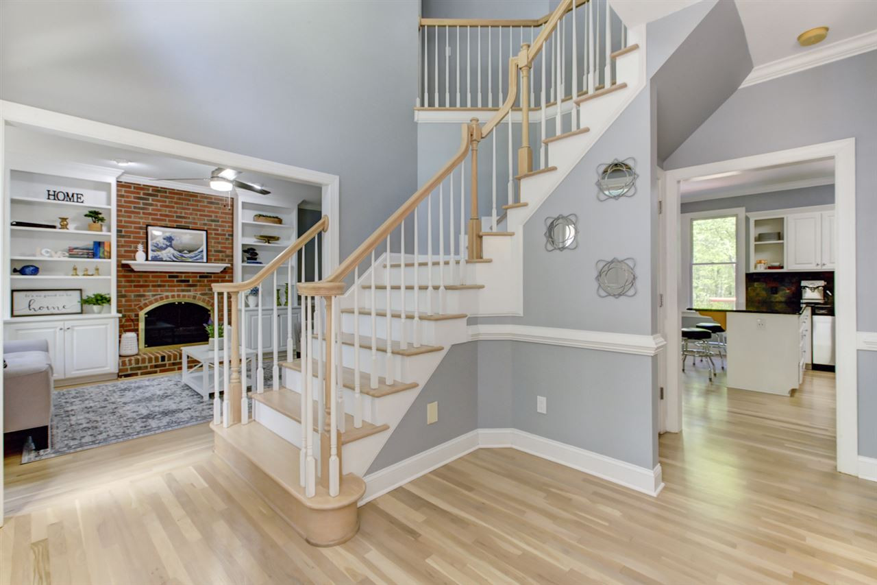4608 Salem Ridge Road Holly Springs, NC 27540 - Photo 2 of 30 Filled with Natural Light! New and Refinished White Oak Hardwoods on Entire Main Floor Entry
