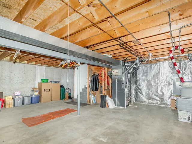 a view of storage and utility room