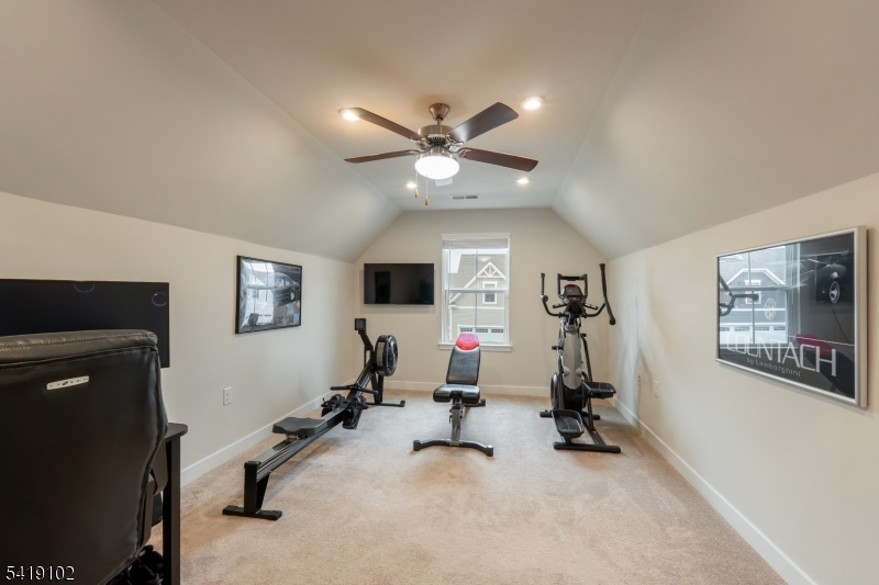 18 Sparrowhawk Street Washington, NJ 07882 - Photo 17 of 31 a view of a room with gym equipment
