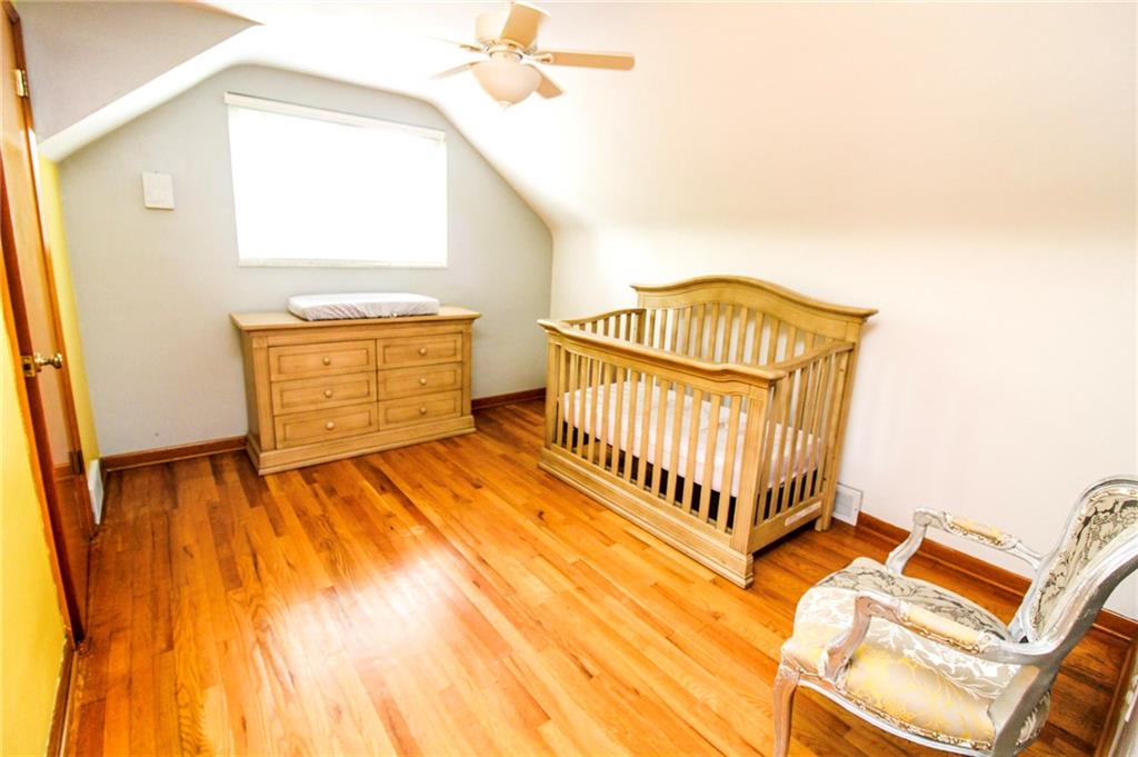5269 West Windhaven Road Pittsburgh, PA 15205 - Photo 8 of 18 2nd bedroom with hardwood floors.