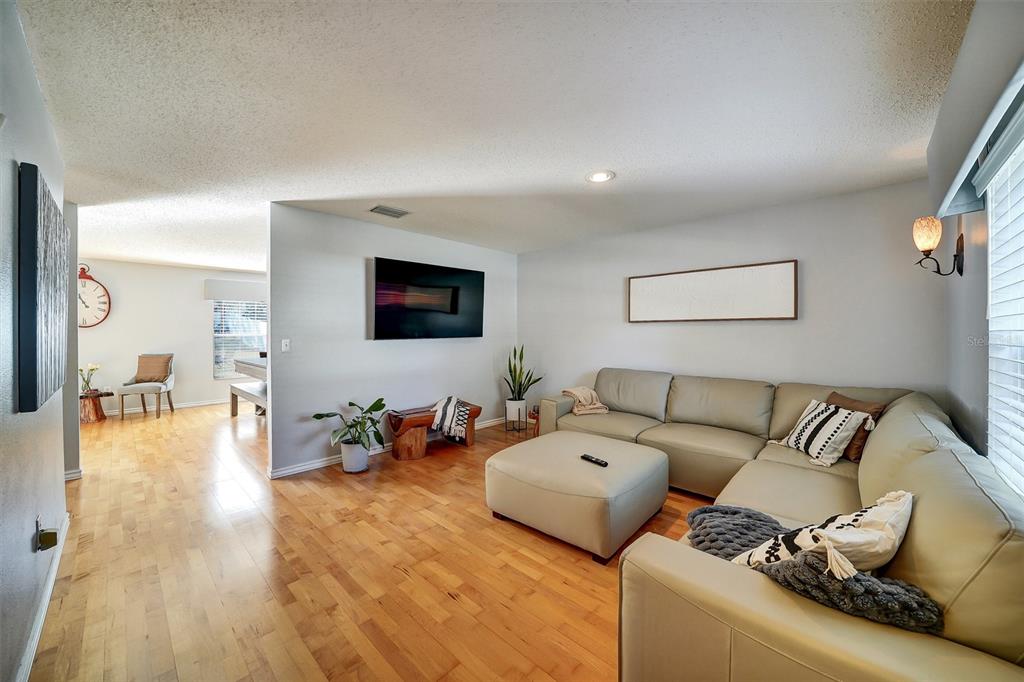 13706 Fareham Road Odessa, FL 33556 - Photo 4 of 21 a living room with furniture and a flat screen tv