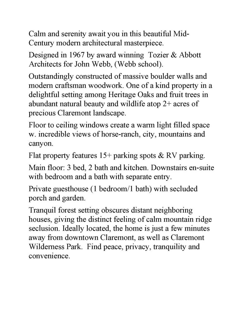 4669 Webb Canyon Road Claremont, CA 91711 - Photo 3 of 62