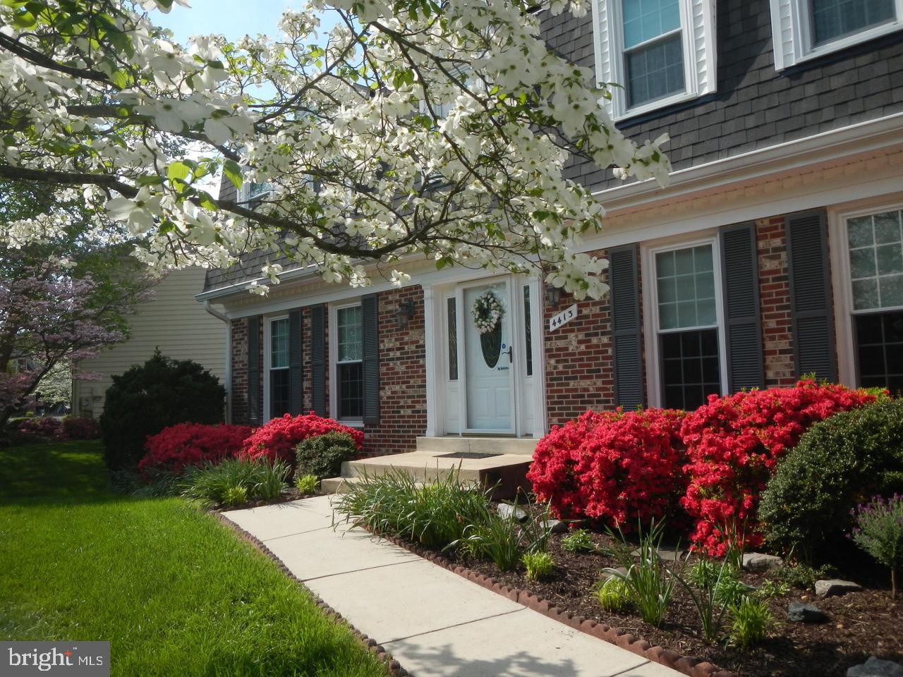 4413 Rendale Court Olney, MD 20832 - Photo 3 of 62 Front Yard with the Azaleas blooming