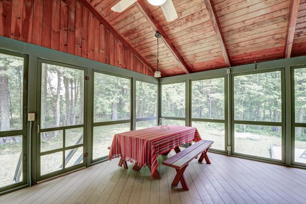 201 Davidson Road Boxborough, MA 01719 - Photo 22 of 30 a bedroom with furniture and large windows