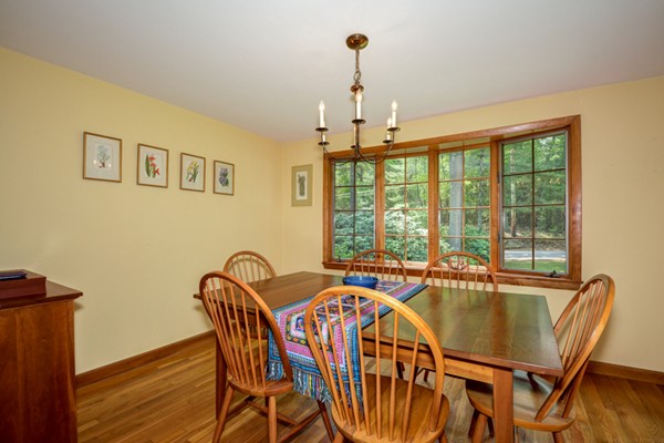 201 Davidson Road Boxborough, MA 01719 - Photo 8 of 30 a view of a dining room with furniture window and wooden floor