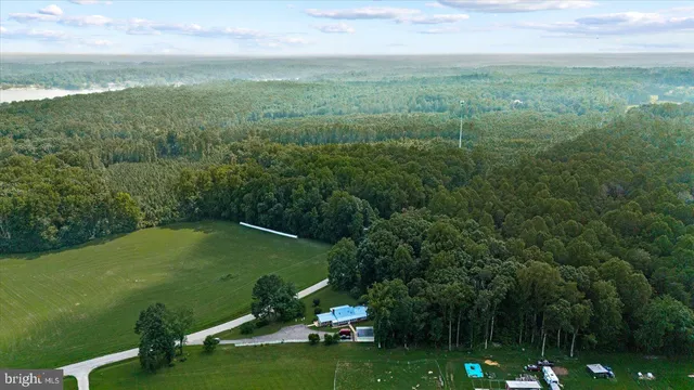 a view of a lake from a balcony