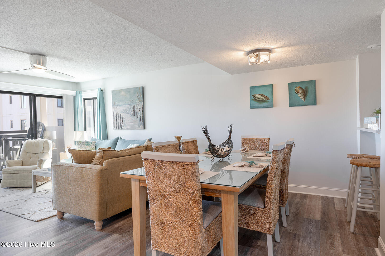 8801 Reed Drive, Unit 115W Emerald Isle, NC 28594 - Photo 5 of 30 Living Room/Dining Room
