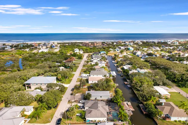 a view of city and ocean