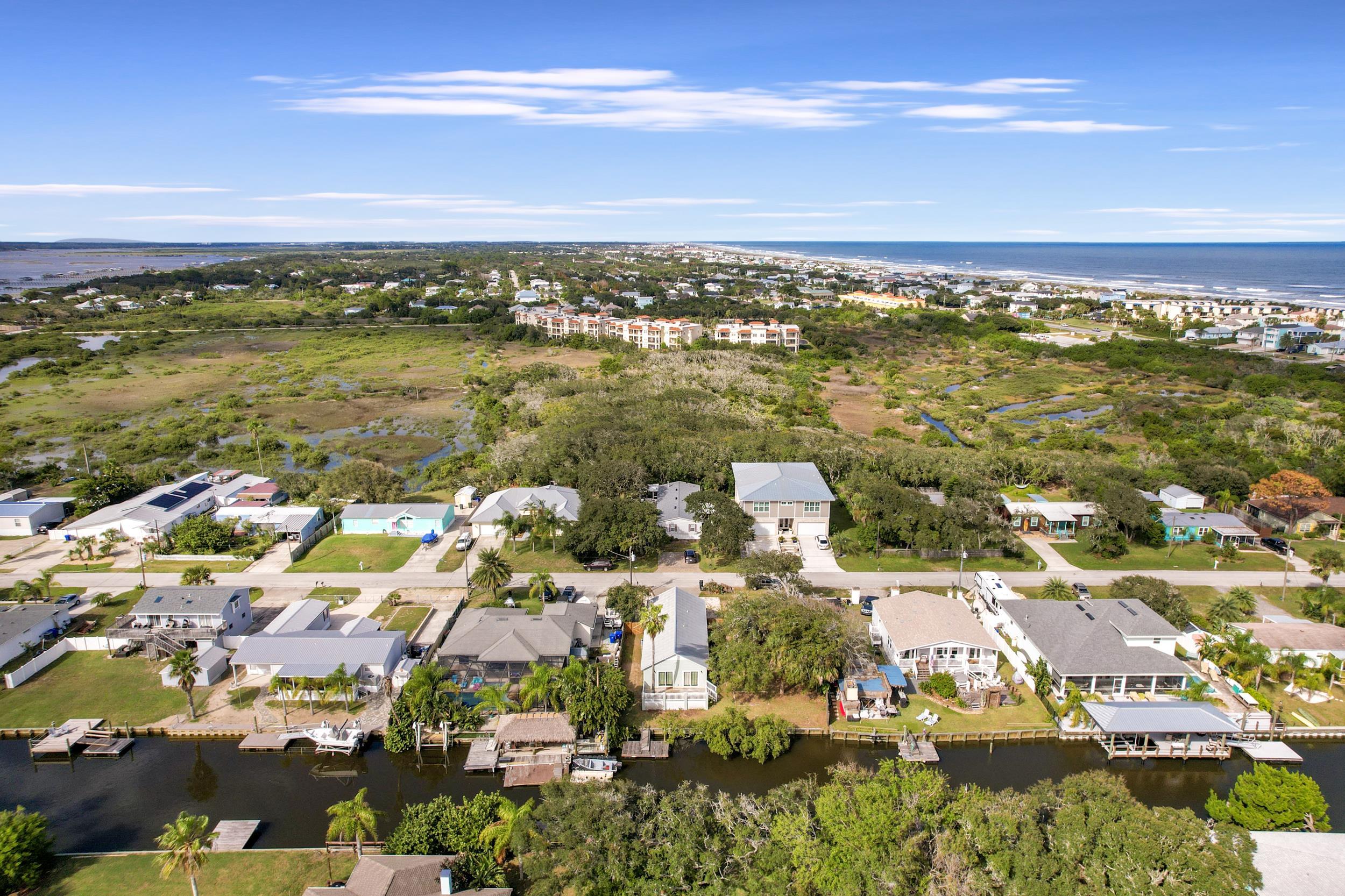 231 Majorca Road St. Augustine, FL 32080 - Photo 29 of 33 a view of a city with an ocean view