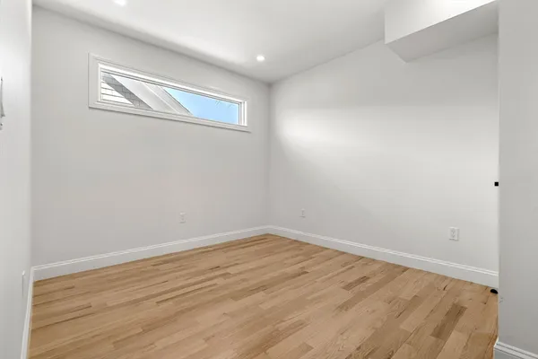wooden floor in an empty room