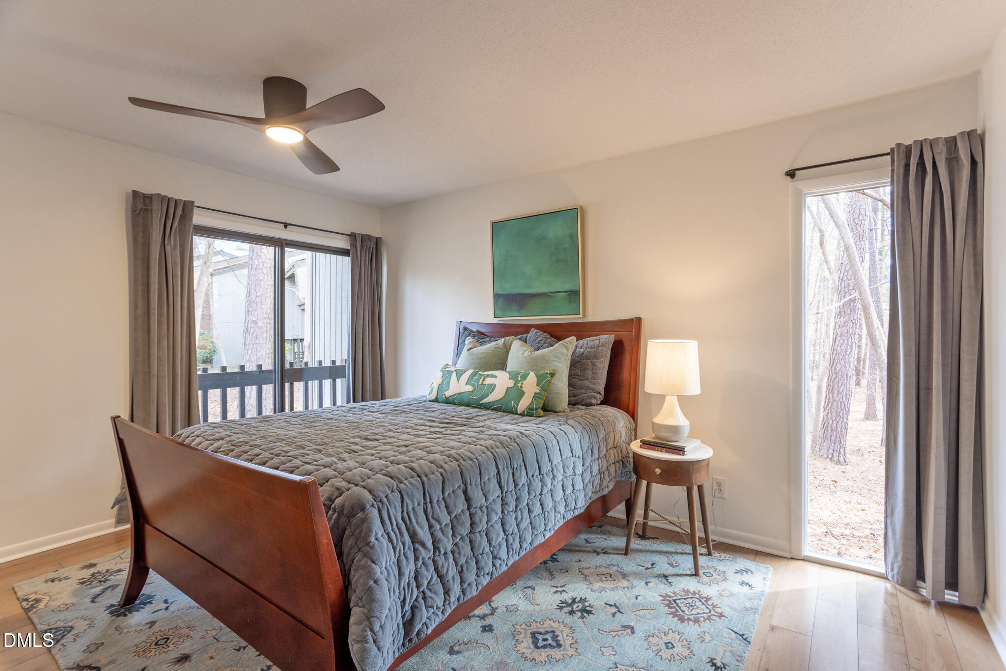 708 Constitution Drive, Unit F Durham, NC 27705 - Photo 26 of 53 a bedroom with a bed and a window