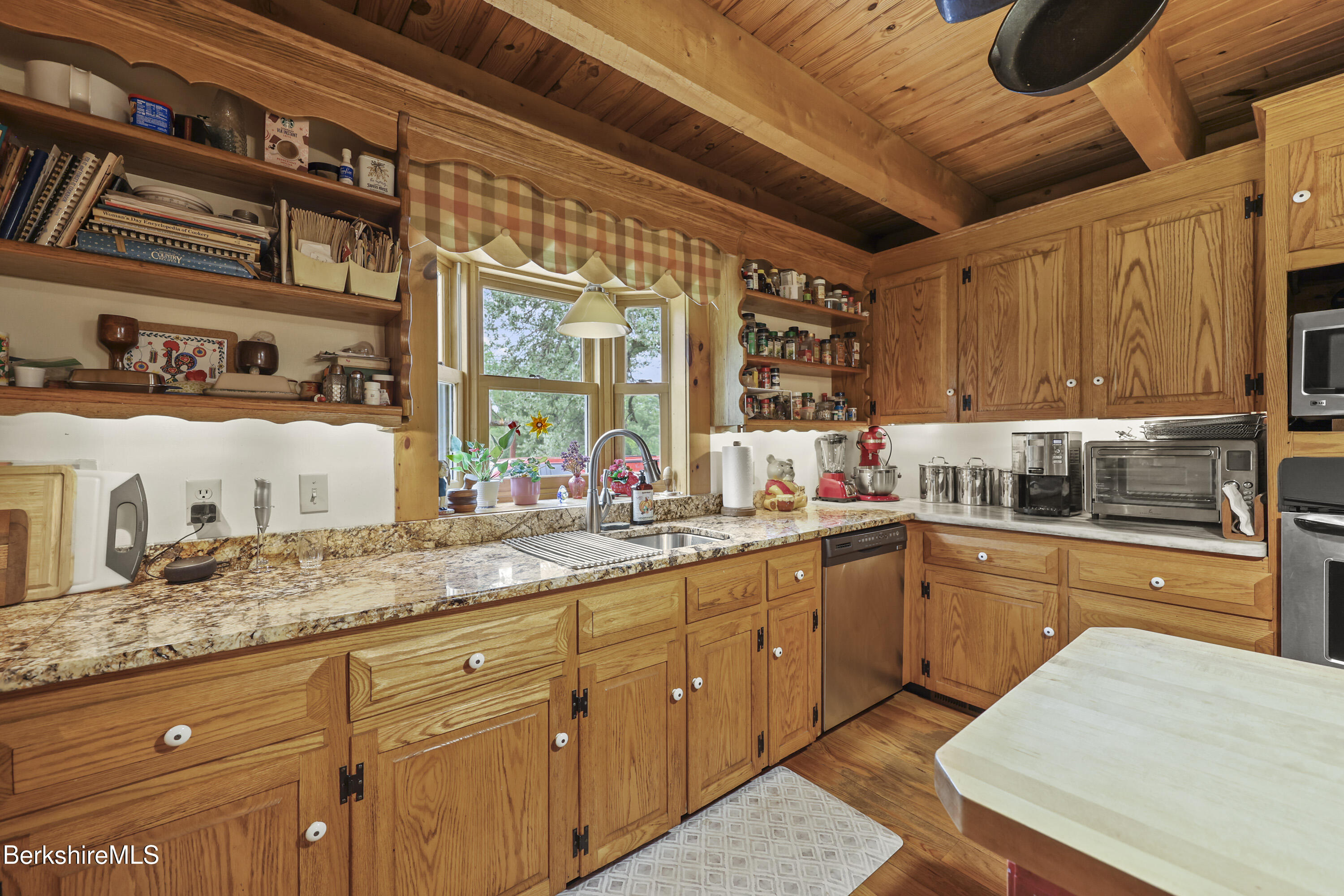 135 East Street Lee, MA 01238 - Photo 22 of 49 a kitchen with granite countertop lots of counter top space