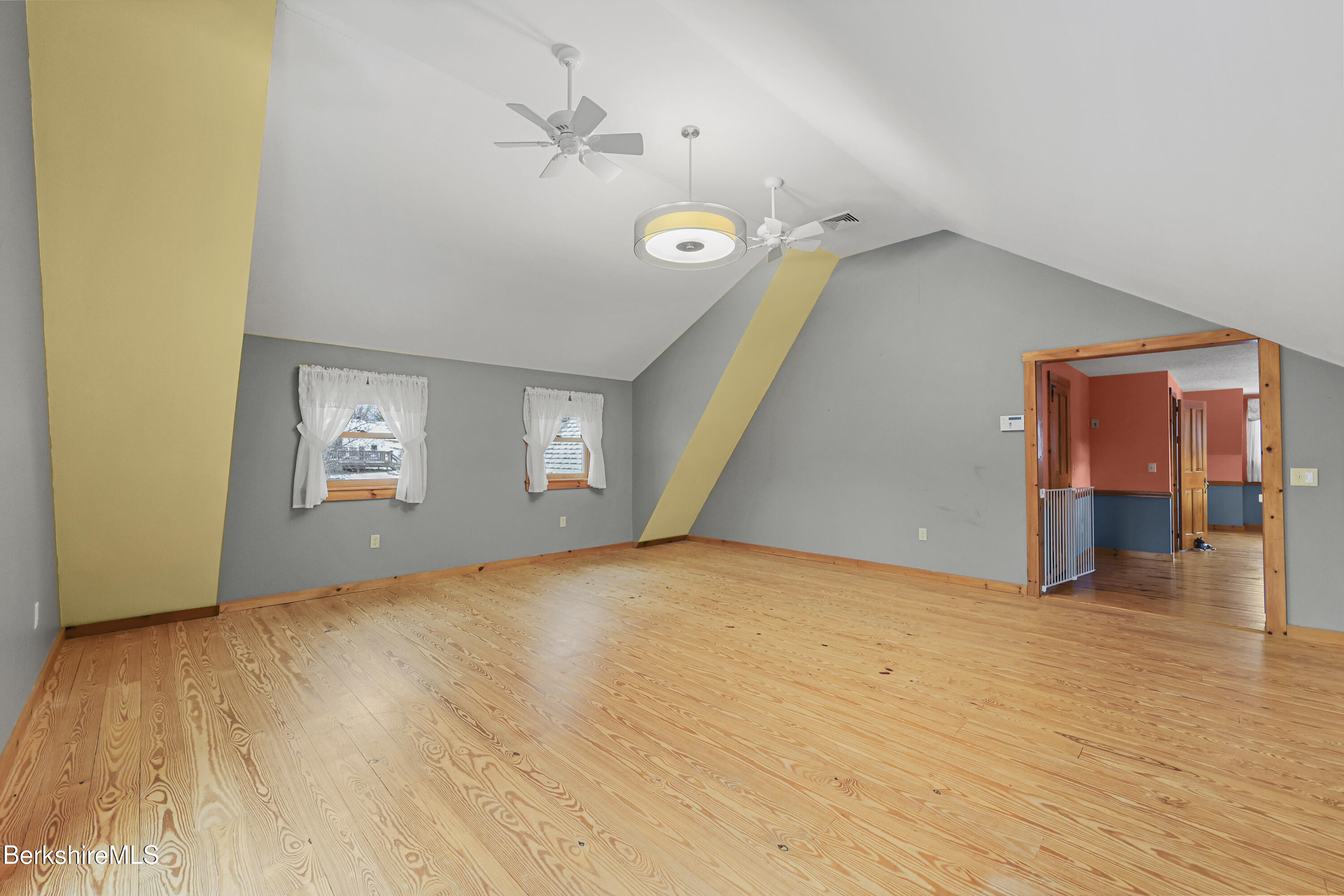 135 East Street Lee, MA 01238 - Photo 32 of 49 a view of a livingroom with a staircase