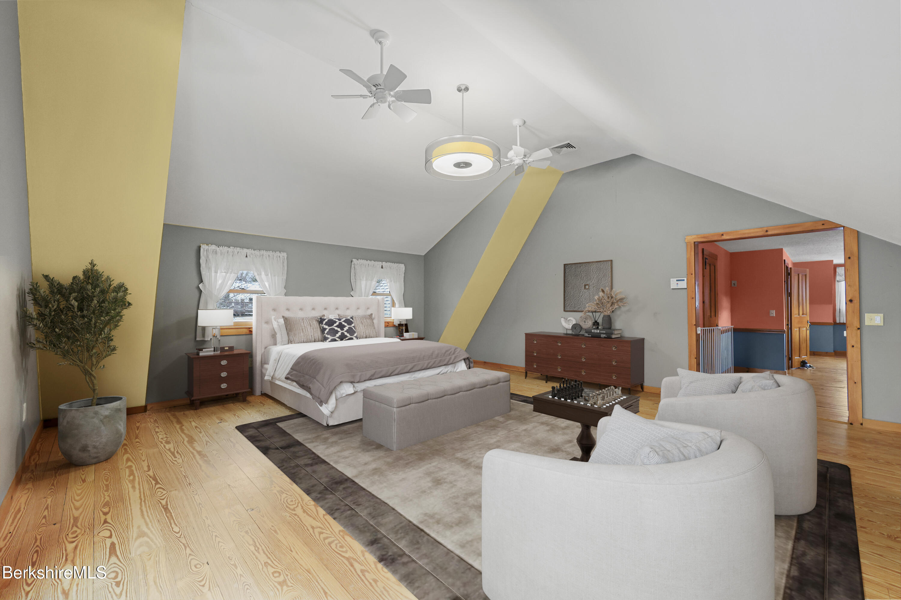 135 East Street Lee, MA 01238 - Photo 33 of 49 a living room with furniture and a large window