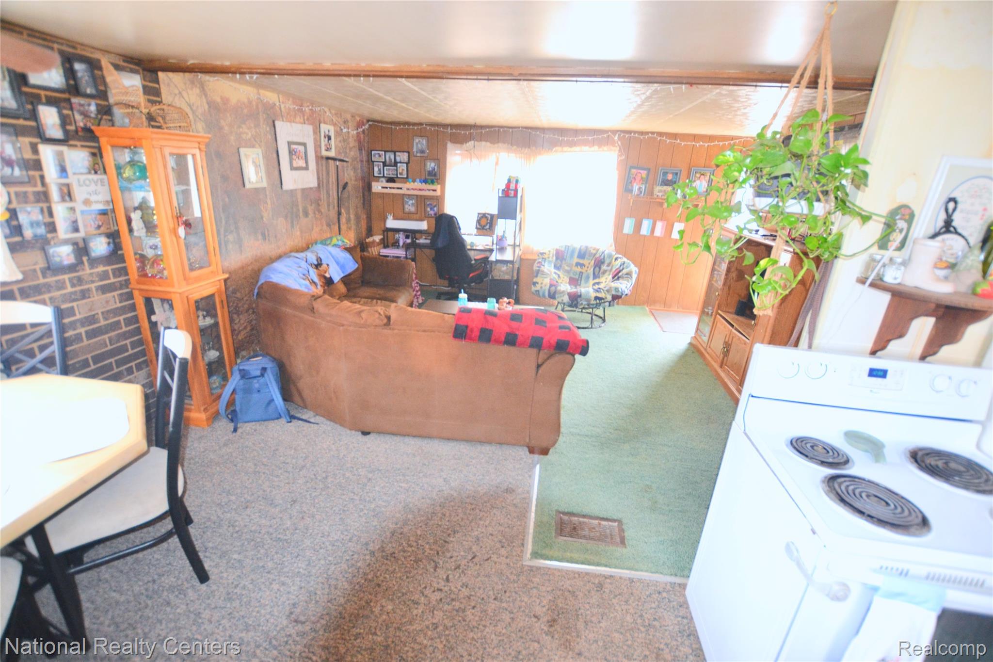 3088 7 Mile Road Sears, MI 49679 - Photo 6 of 27 view from kitchen to family room
