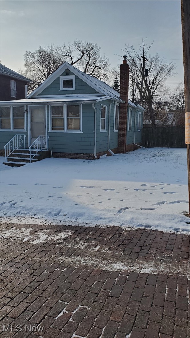 17610 Brazil Road Cleveland, OH 44119 - Photo 39 of 50 View of snow covered back of property