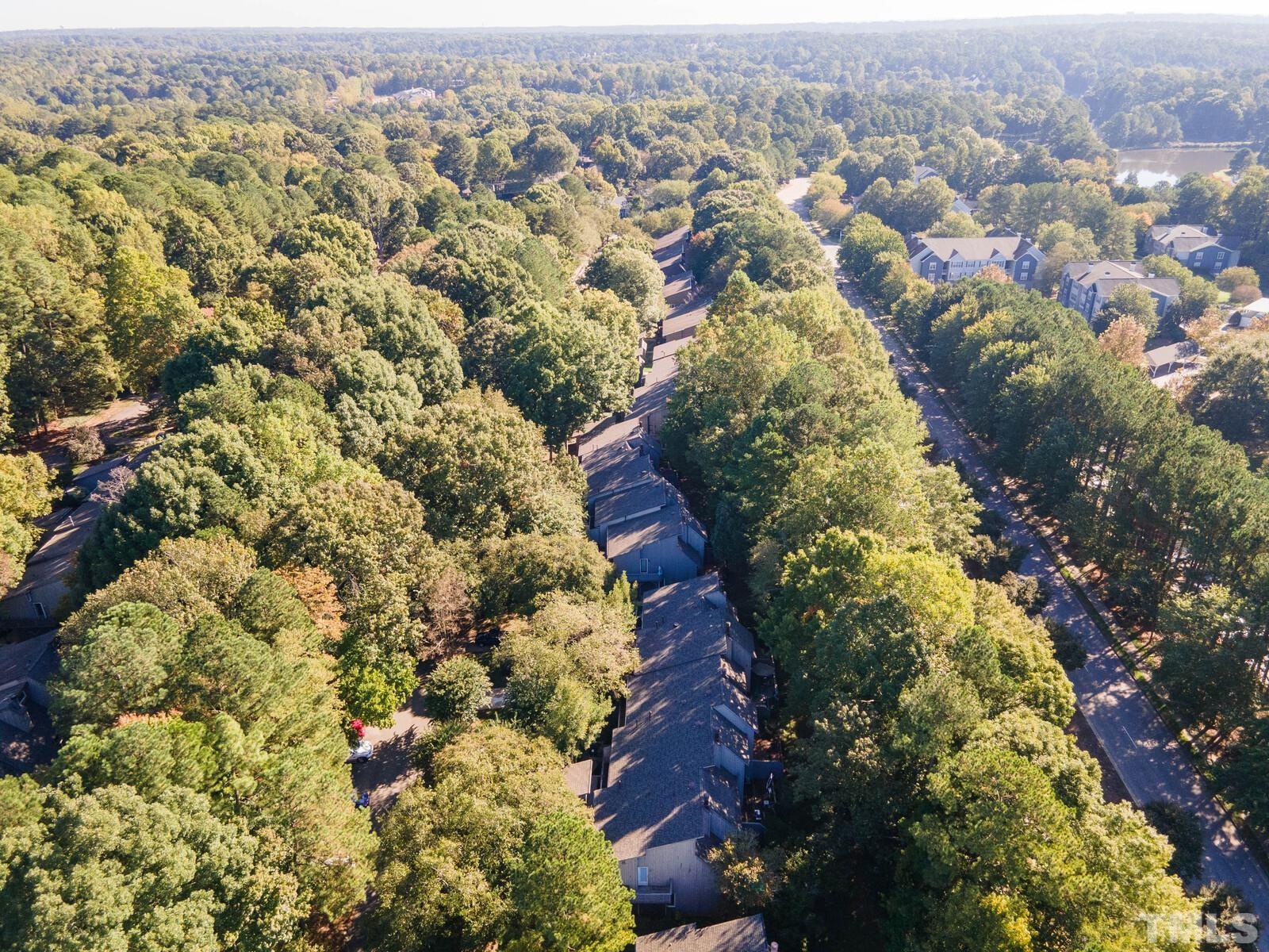 4353 Sunscape Lane Raleigh, NC 27613 - Photo 29 of 30 an aerial view of residential house with parking space