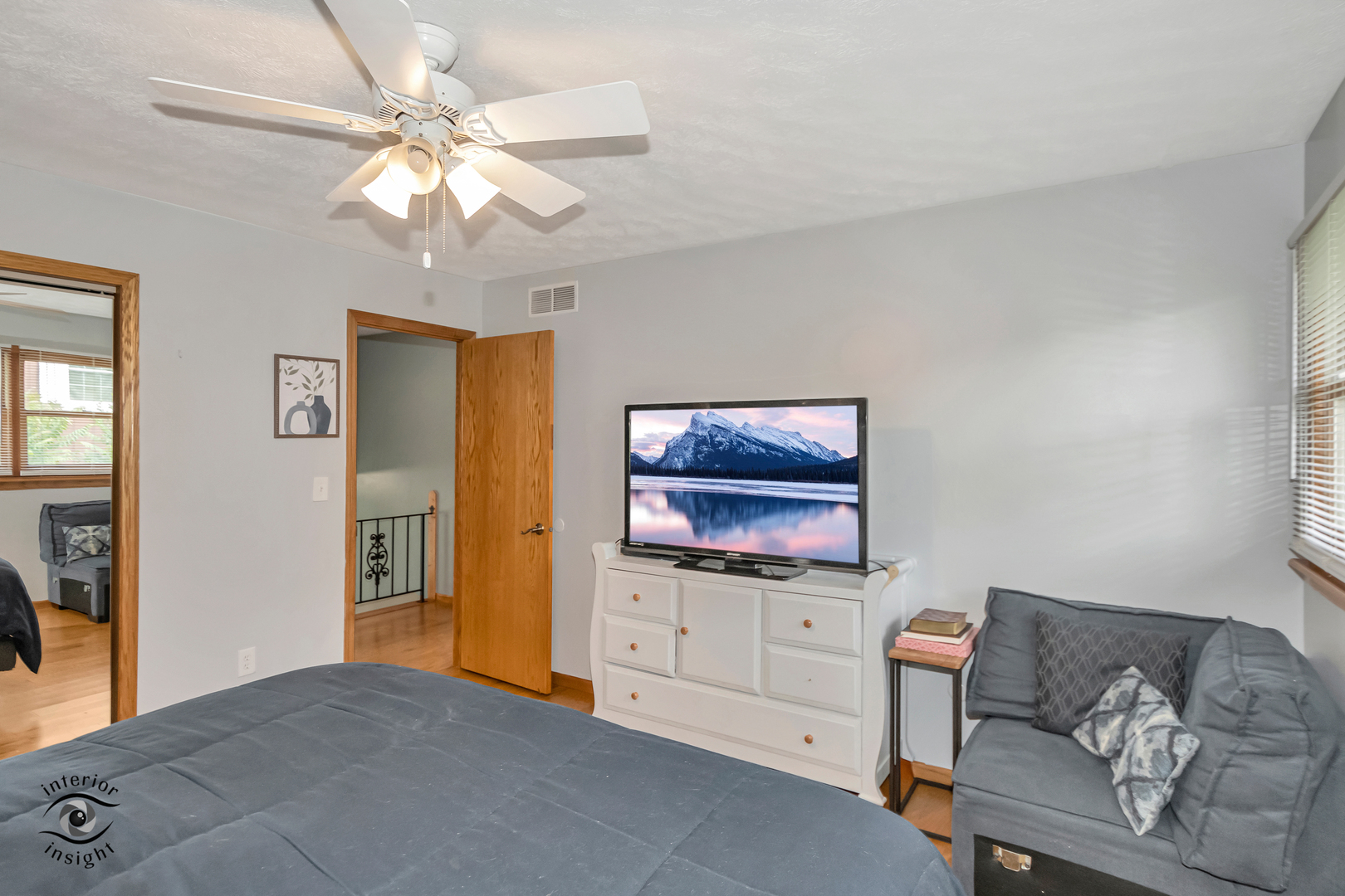 24158 Marble Road Channahon, IL 60410 - Photo 16 of 26 a living room with furniture and a flat screen tv