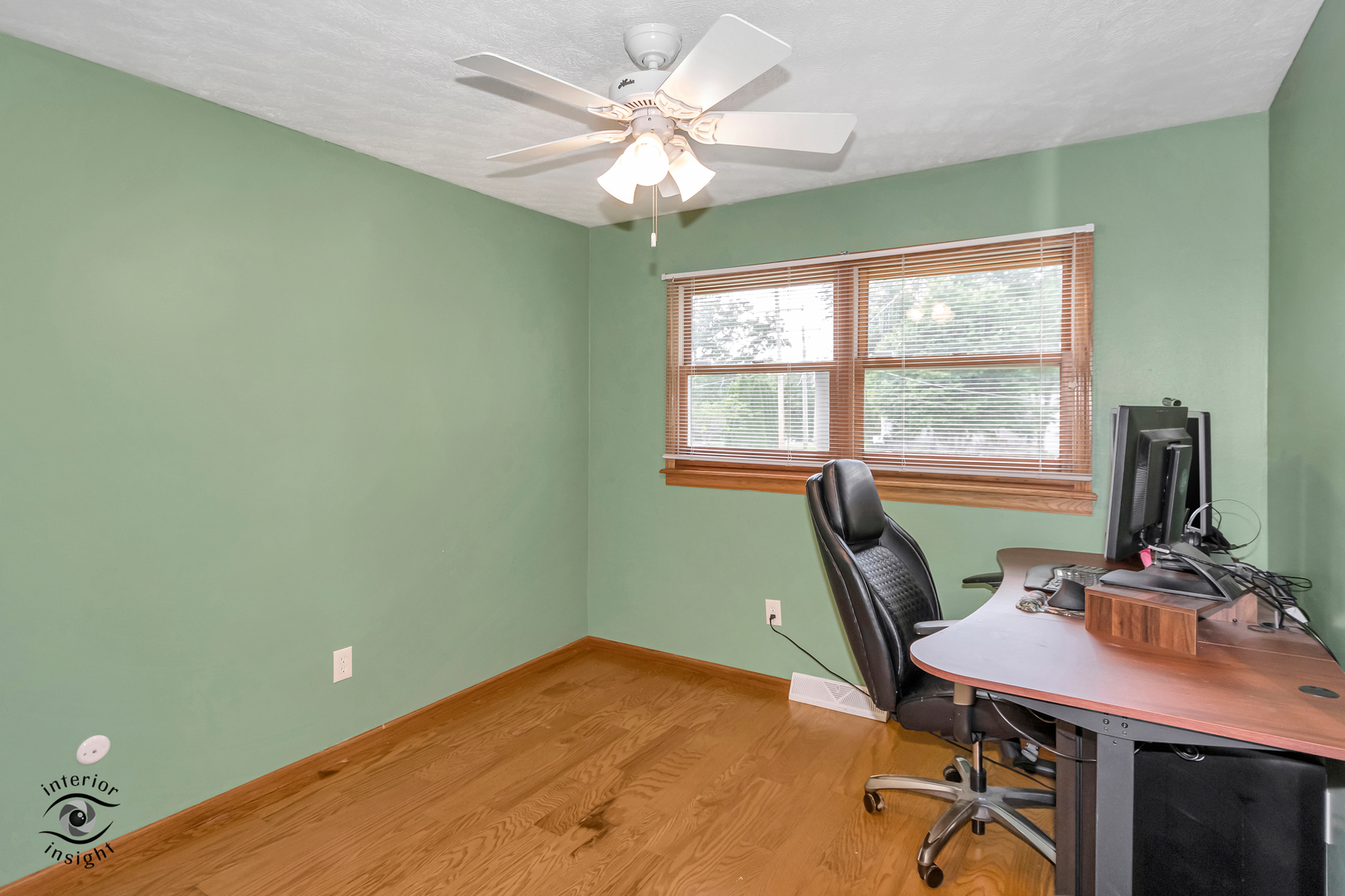 24158 Marble Road Channahon, IL 60410 - Photo 21 of 26 a view of a workspace with furniture and a window