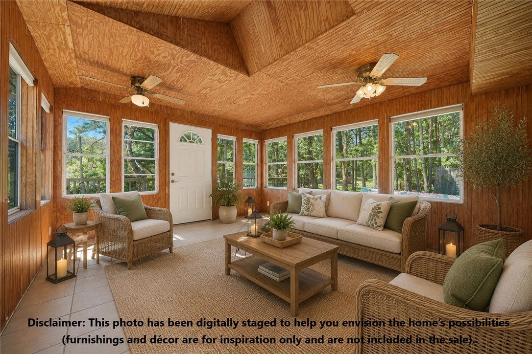 322 Rocky Hill Road Scituate, RI 02857 - Photo 26 of 50 Shown digitally staged to give you some ideas! 3-Season Room -- imagine all the possibilities!