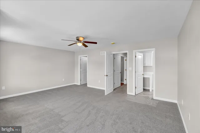 a view of walk in closet