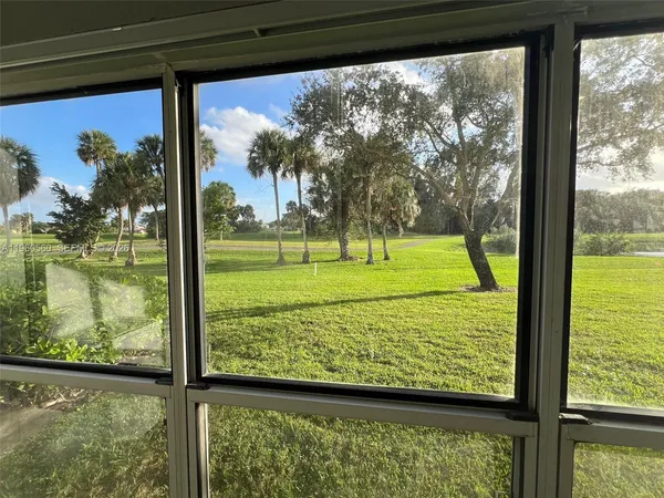 a view of an outdoor view from a window