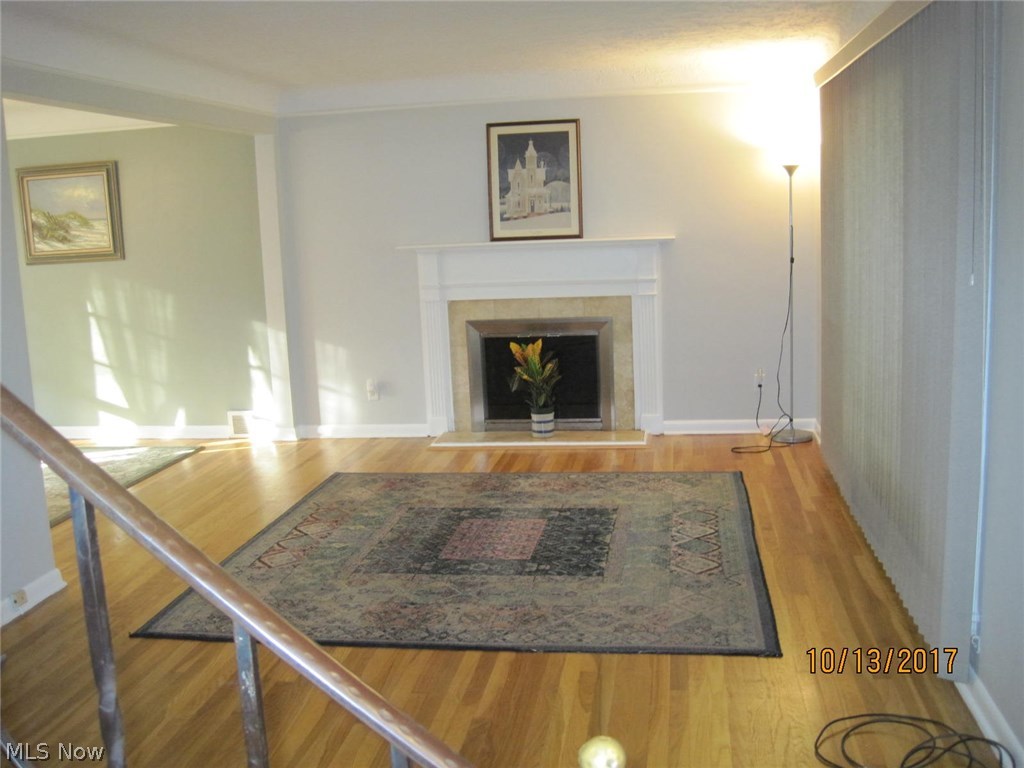 1268 Ford Road Lyndhurst, OH 44124 - Photo 3 of 22 Living room with fireplace