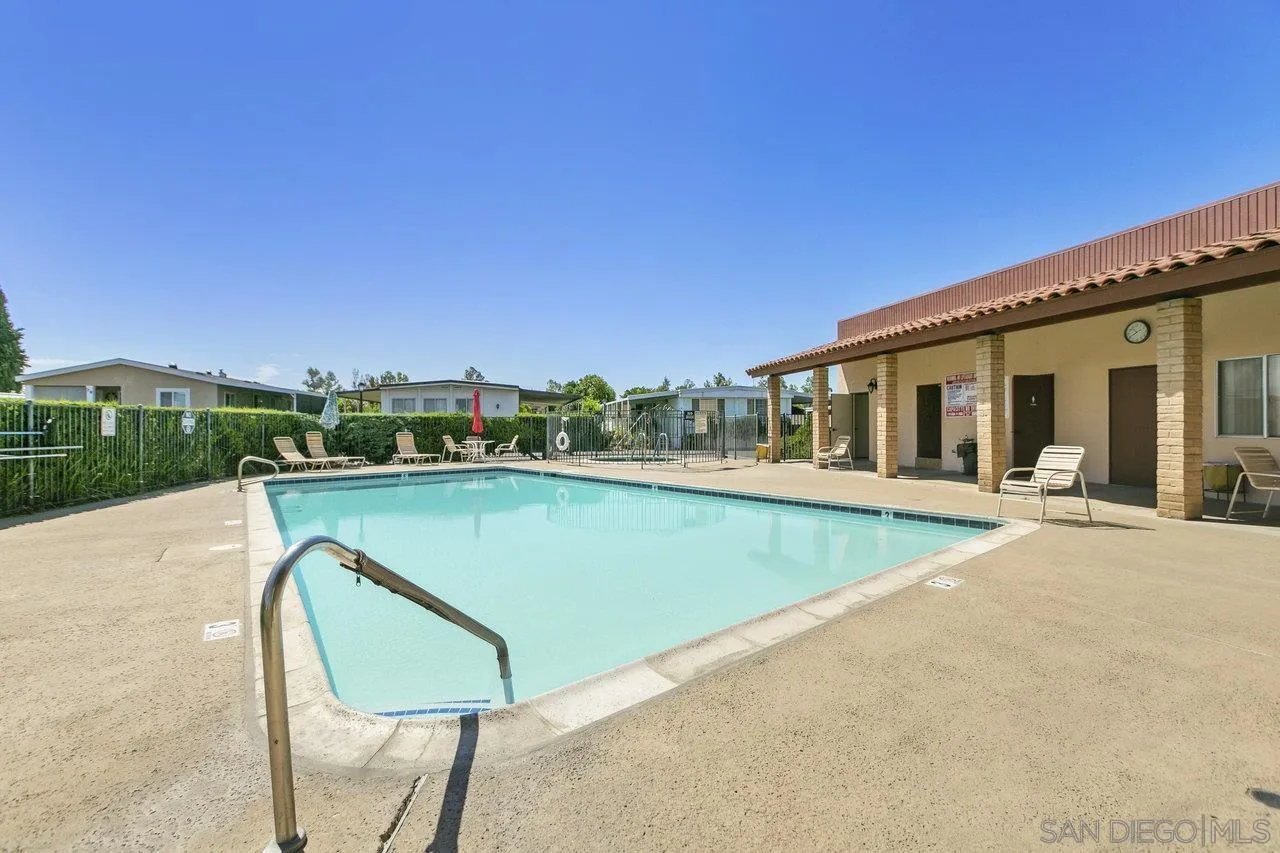 11949 Riverside Drive, Unit SPC 8 Lakeside, CA 92040 - Photo 25 of 29 a view of swimming pool with lounge chair