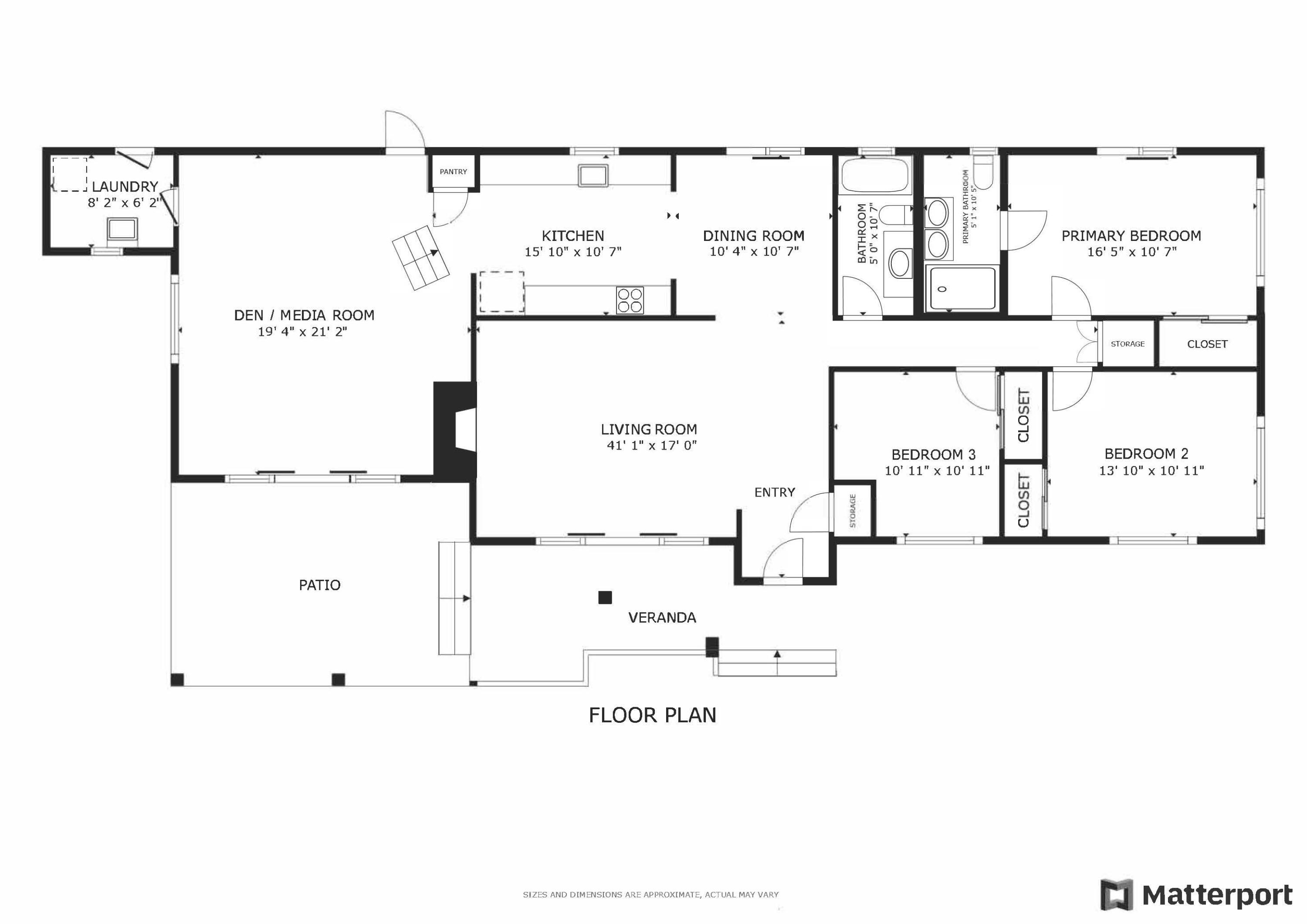 1026 Cheltenham Road Santa Barbara, CA 93105 - Photo 42 of 42 Floor Plan - 1026 Cheltenham 93105