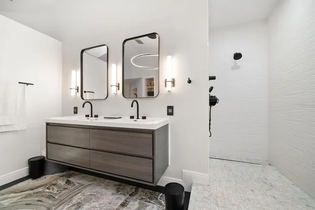 a house with trees in front of it