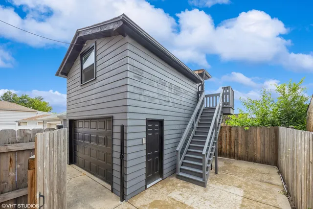 a front view of a house with entryway