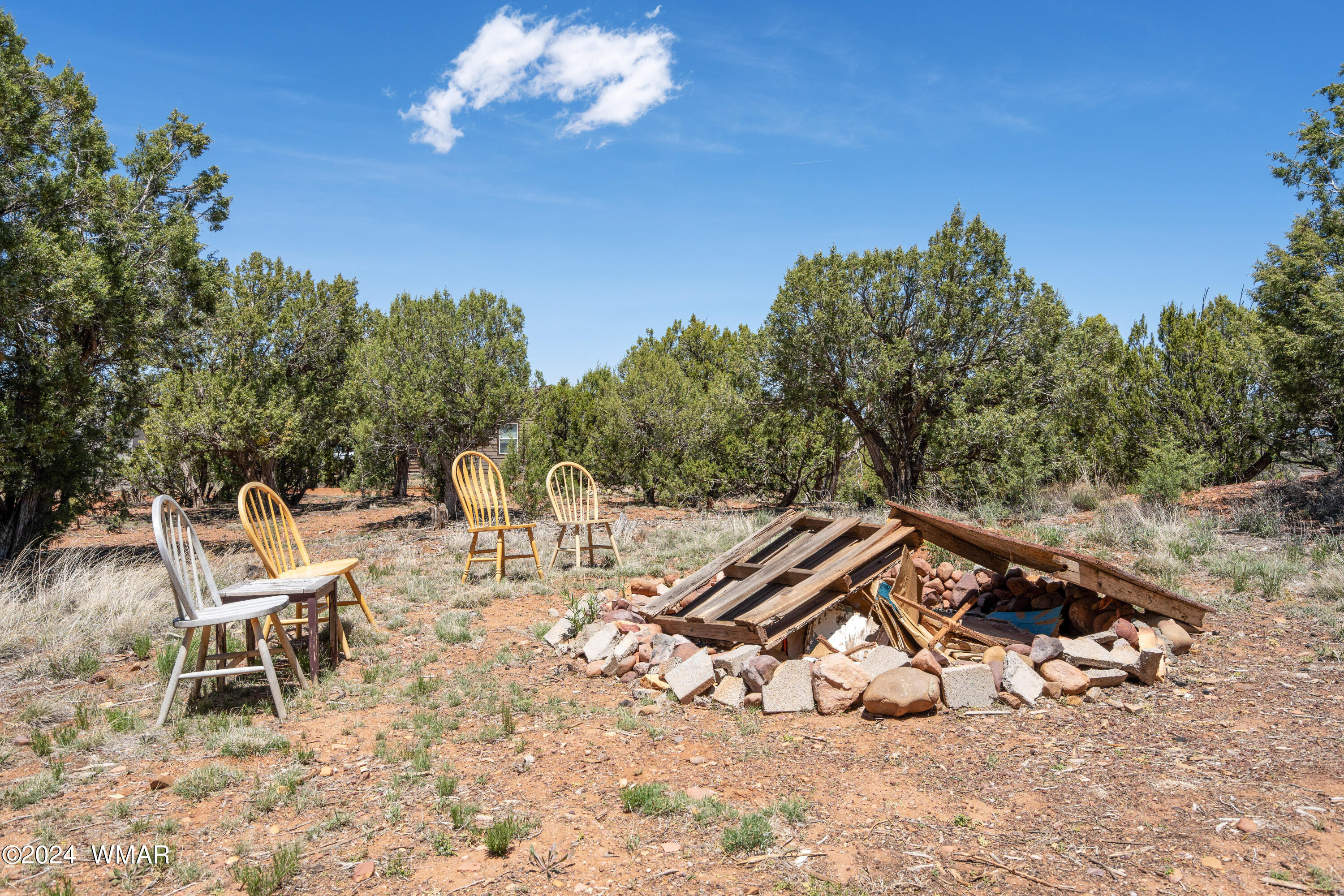 4958 Cemetery Road Clay Springs, AZ 85923 - Photo 34 of 46 Additional Wood Burning area