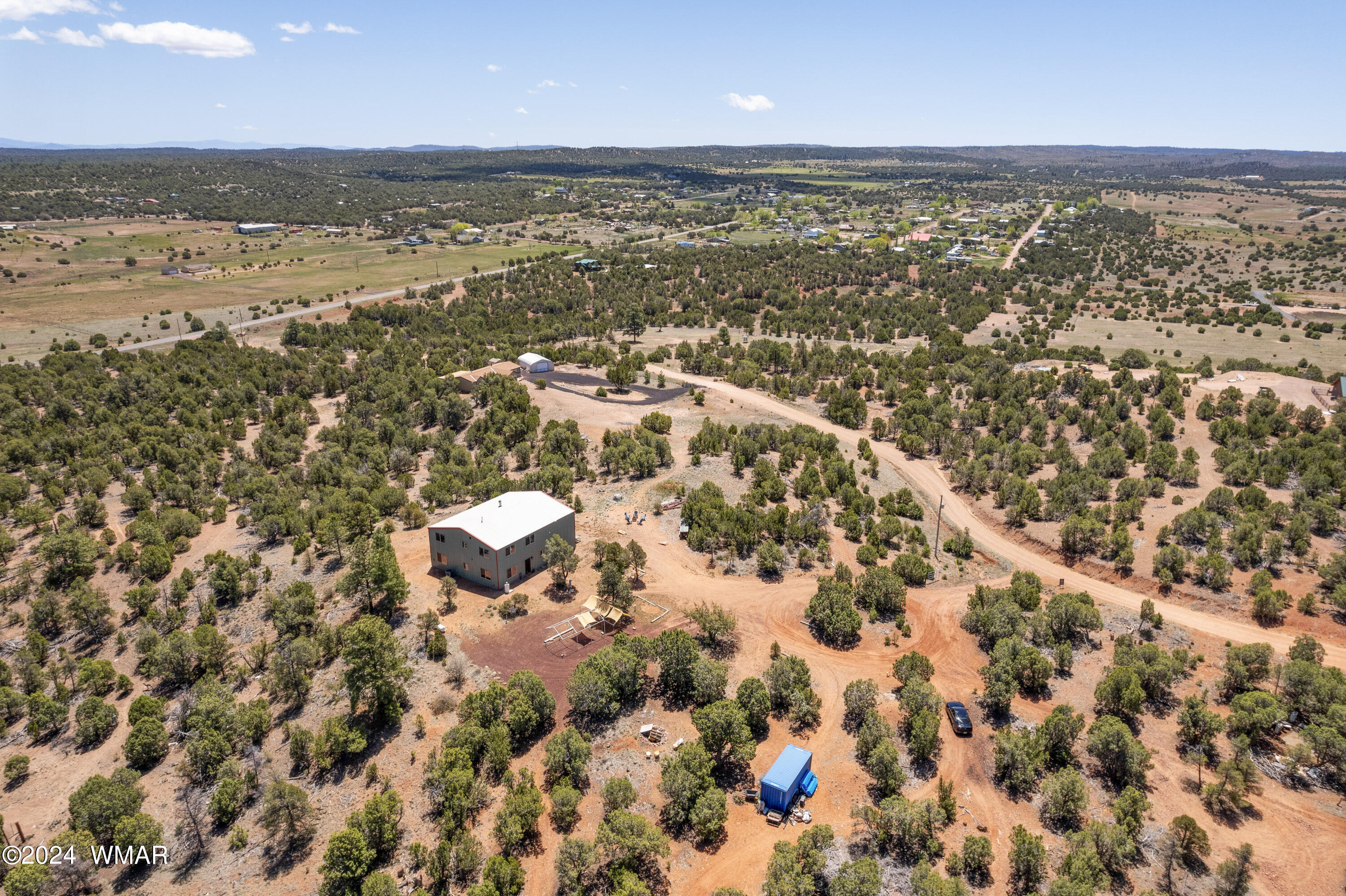 4958 Cemetery Road Clay Springs, AZ 85923 - Photo 45 of 46 Ariel