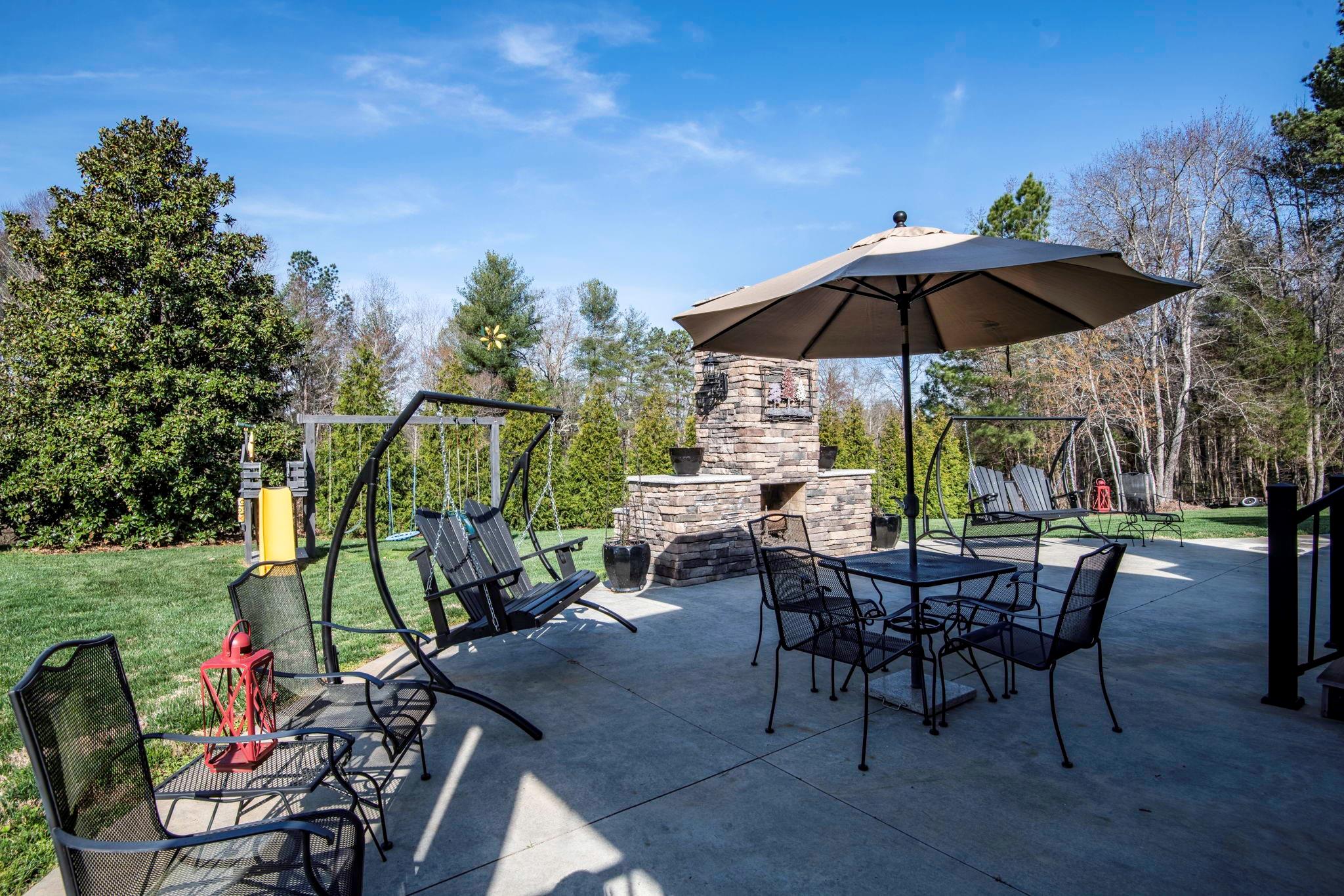 101 Ridge Top Drive Connelly Springs, NC 28612 - Photo 35 of 47 a view of outdoor space yard and patio