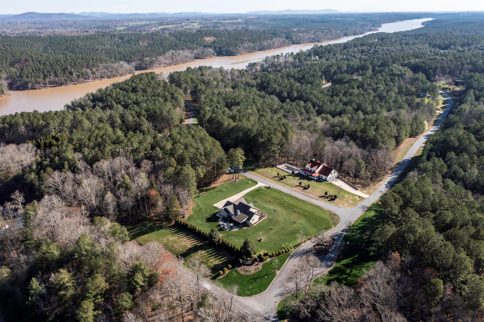 101 Ridge Top Drive Connelly Springs, NC 28612 - Photo 40 of 47 an aerial view of a golf course with parking space