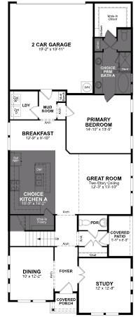 1452 Lady Bird Road Justin, TX 76247 - Photo 4 of 5 Beazer Homes Wildflower Ranch Marathon Floorplan.