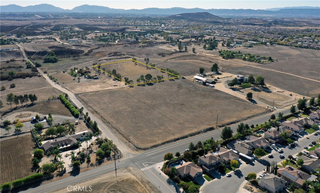 32771 Mazoe Winchester, CA 92596 - Photo 12 of 34 Property Outlined in yellow Property fronts on Mazoe. Take Auld Rd, to Maddalena turn rt, the left on Mazoe. its one lot off the corner of Maze and Maddalena