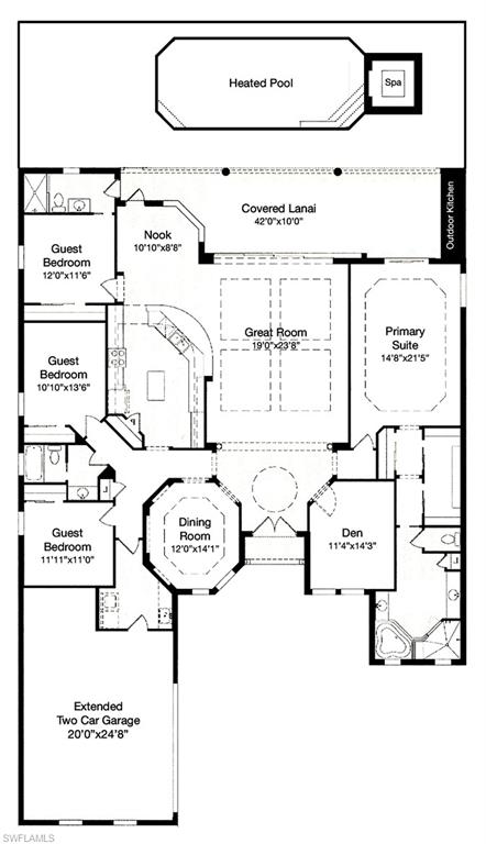 9774 Nickel Ridge Circle Naples, FL 34120 - Photo 37 of 50 a picture of a book and a bed