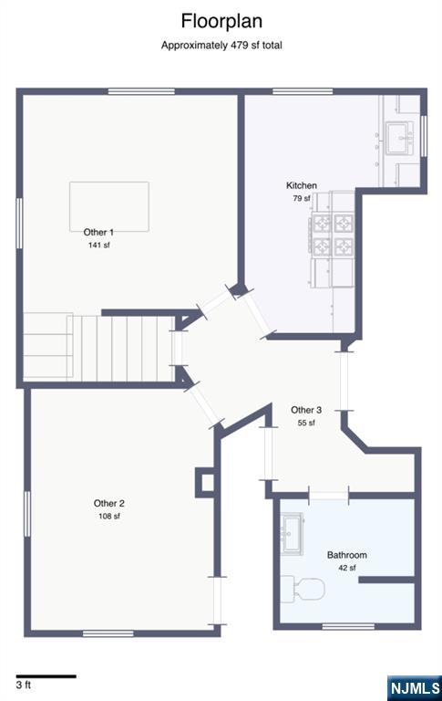 17 North Summit Street, Unit 2 Bergenfield, NJ 07621 - Photo 12 of 13 a picture of a room with a white wall and white walls