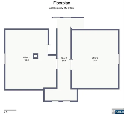 a picture of a floor plan
