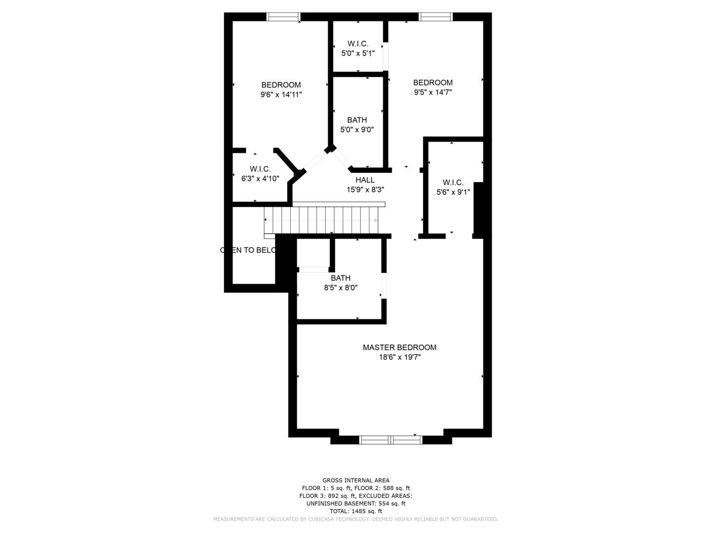 67 Colonial Court Streamwood, IL 60107 - Photo 25 of 25 a picture of a floor plan