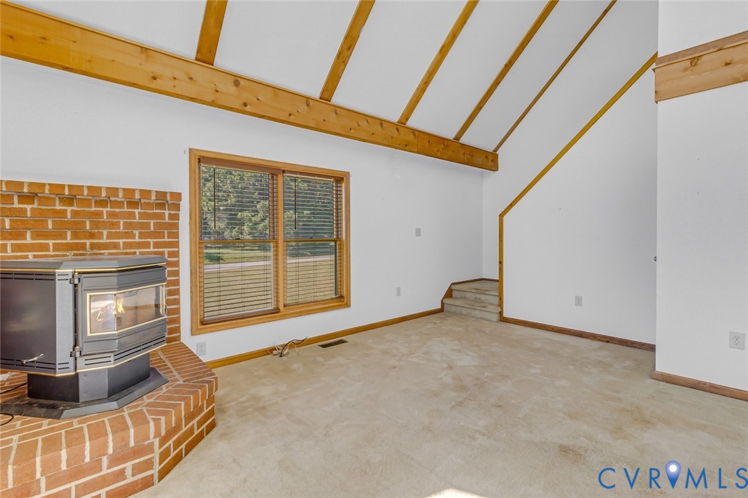 831 Fountain Gate Road Heathsville, VA 22473 - Photo 11 of 50 a view of an empty room