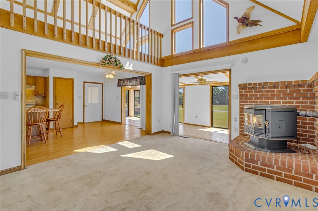 831 Fountain Gate Road Heathsville, VA 22473 - Photo 13 of 50 front view of a house with a outdoor seating