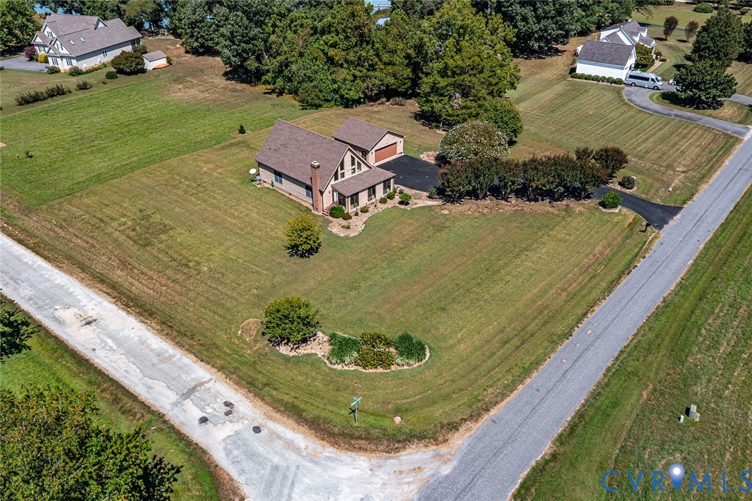 831 Fountain Gate Road Heathsville, VA 22473 - Photo 32 of 50 an aerial view of a house