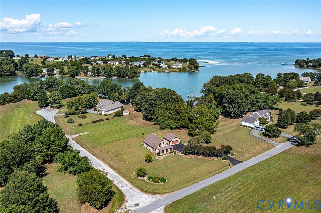 831 Fountain Gate Road Heathsville, VA 22473 - Photo 4 of 50 an aerial view of a house with a yard