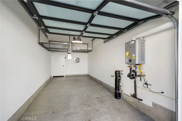 a front view of a house with a garage