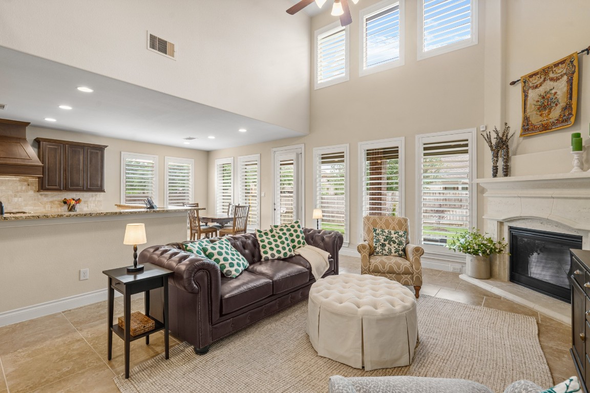 1607 Quail Ridge Drive Katy, TX 77493 - Photo 6 of 33 The open flow connects effortlessly to the kitchen and dining areas, making it ideal for those who appreciate refined, modern living with a timeless touch. Thoughtfully designed with style and comfort in mind, this home is a true retreat!