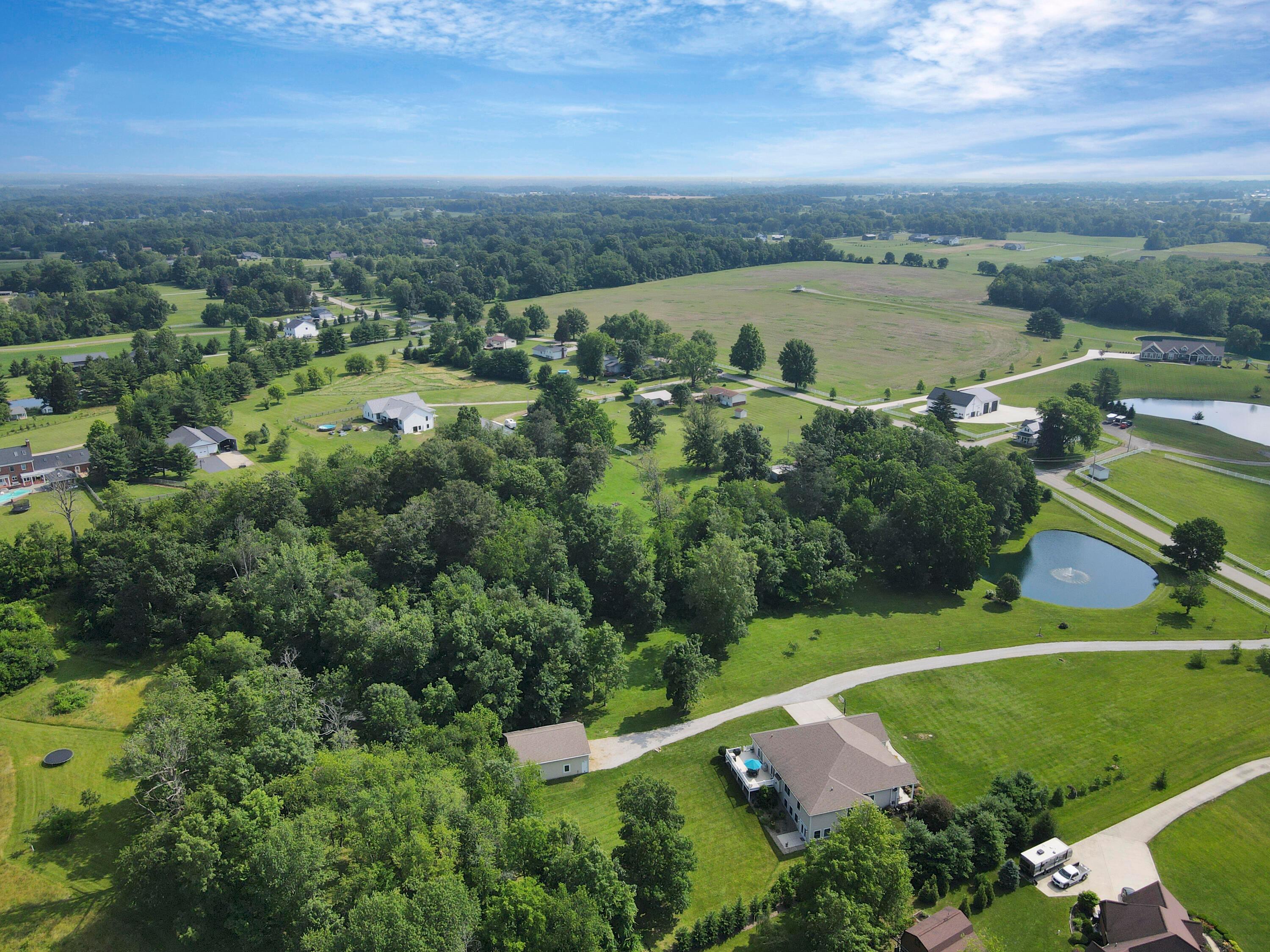 4225 Election House Road Northwest Lancaster, OH 43130 - Photo 88 of 96 Drone view from side of property